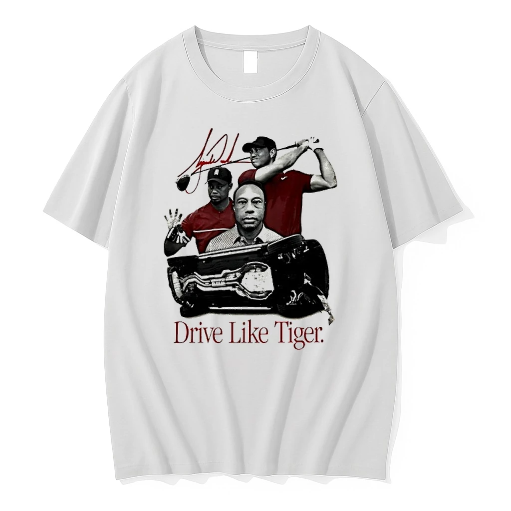 Tiger Woods Drive Like Tiger Signature Shirts