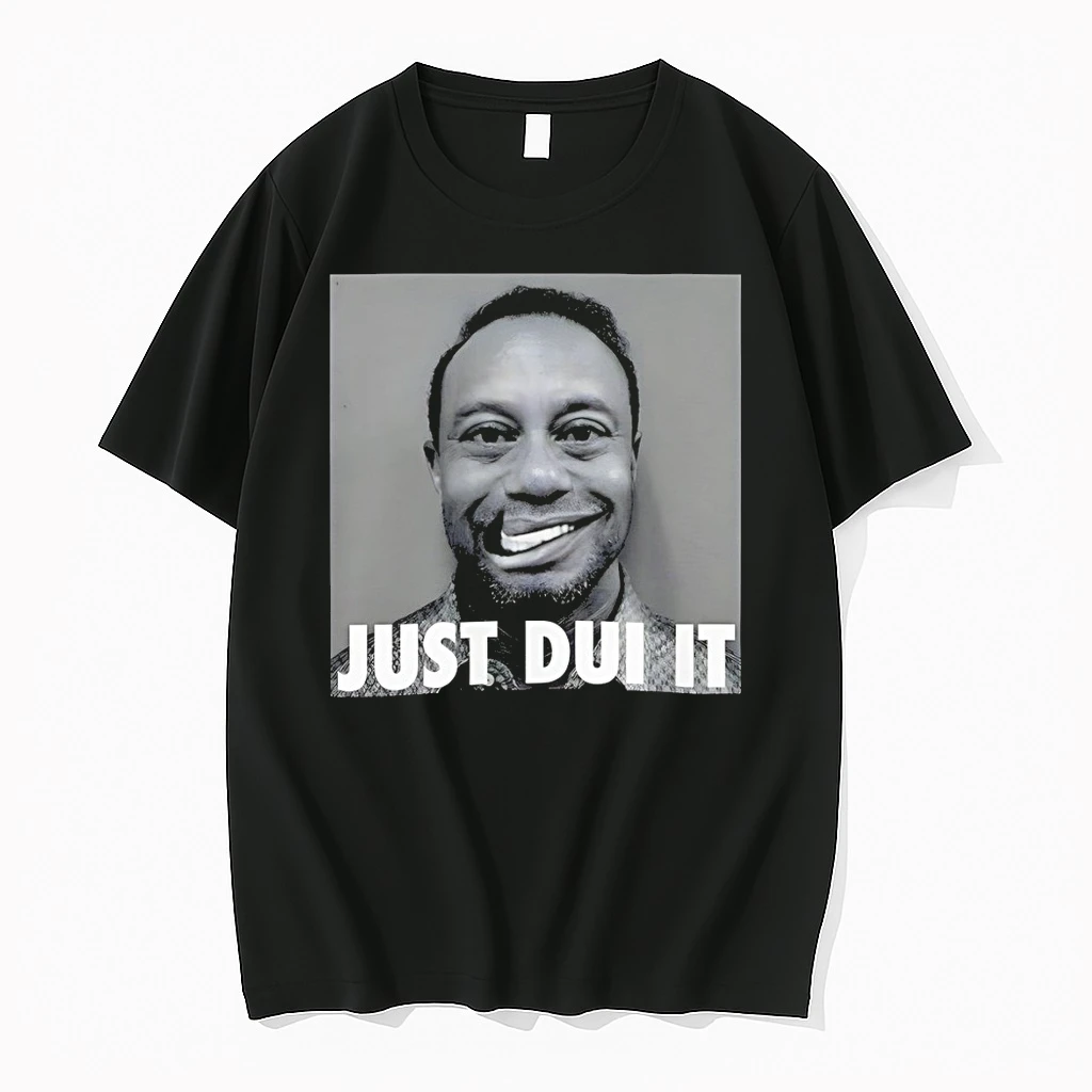 Tiger Woods Just Dui It Golf Nike Parody Logo Shirts