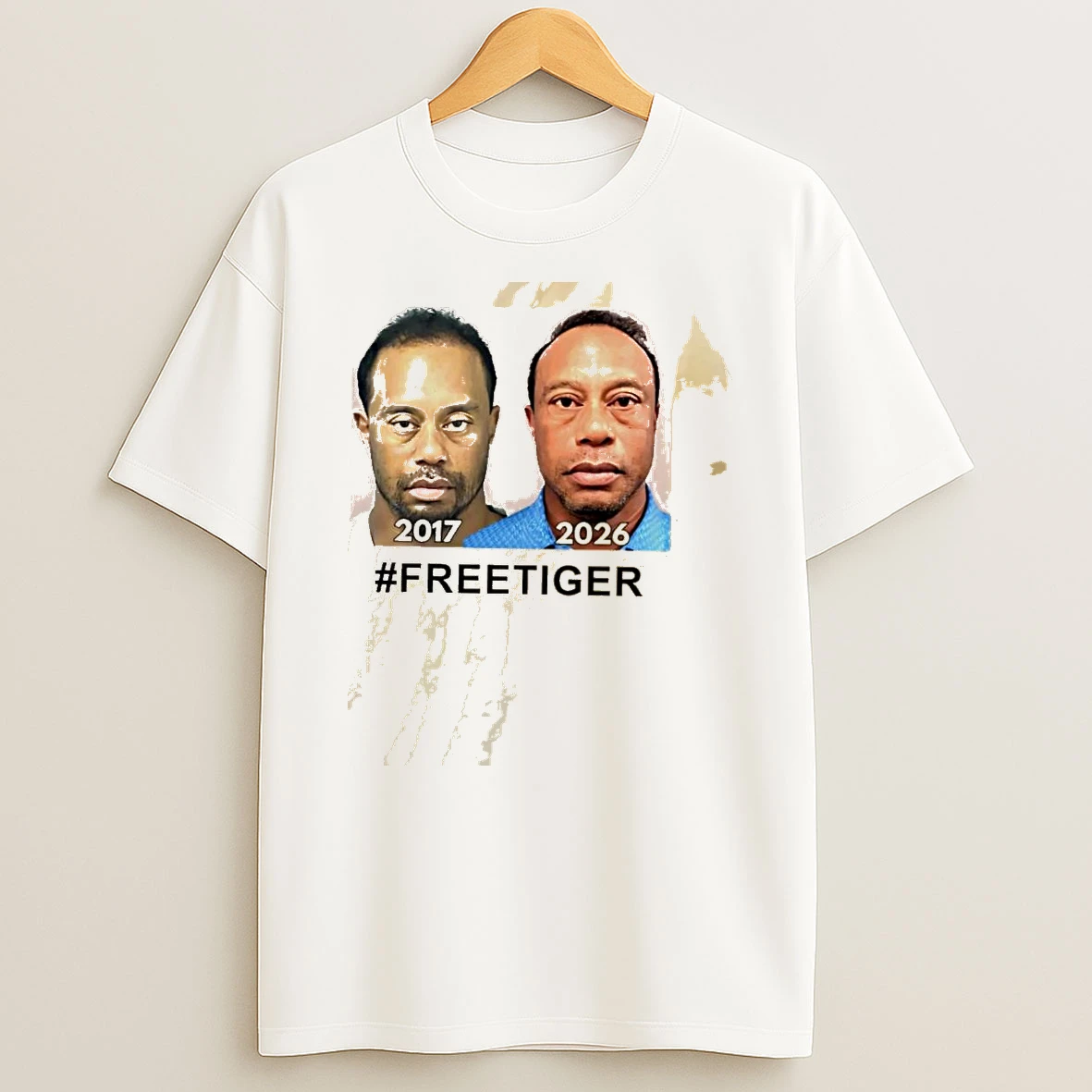 Tiger Woods Mugshot 2017 2026 American Shirts