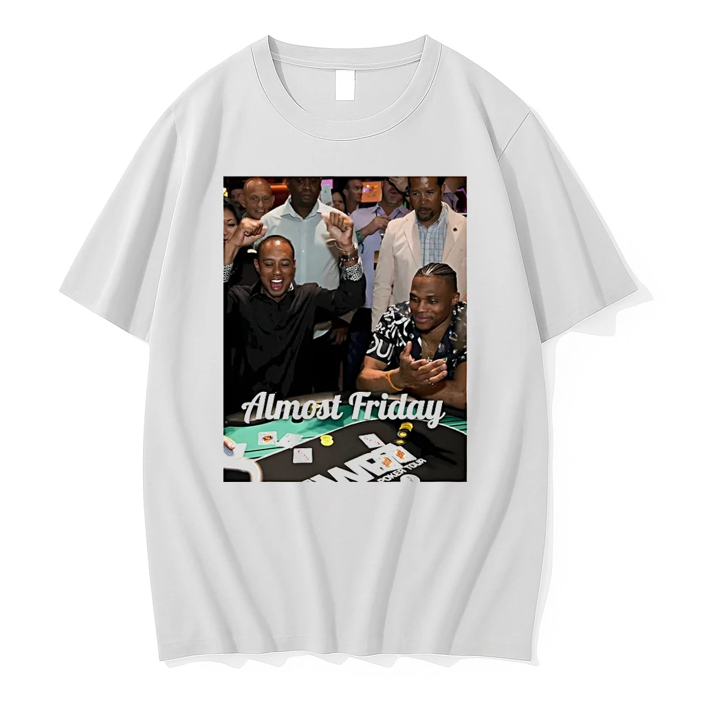 Tiger Woods World Poker Tour Almost Friday Photo Shirts