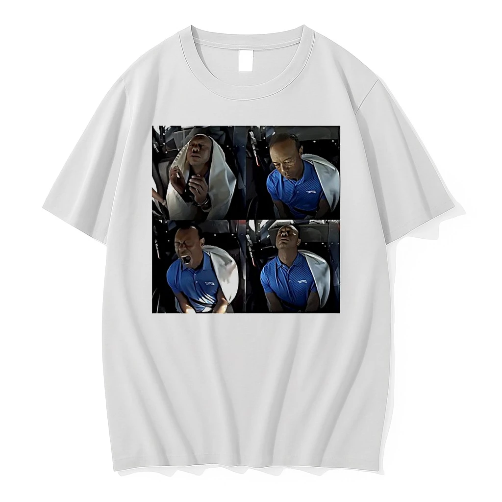 Tiger Woods Car Picture Collage Shirts