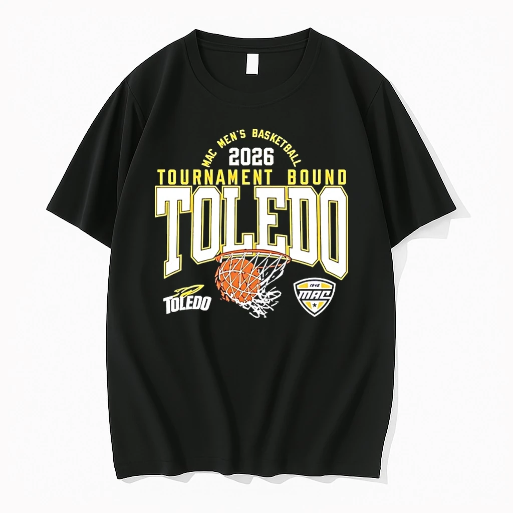 Toledo Rockets 2026 Mac Mens Basketball Tournament Bound Shirts