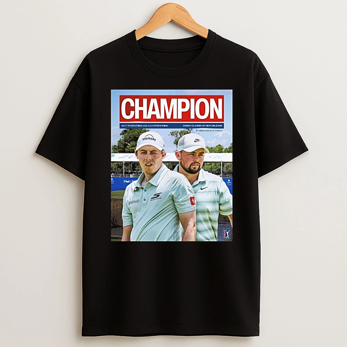 Top Matt And Alex Fitzpatrick 2026 Zurich Classic Of New Orleans Pga Tour Shirts