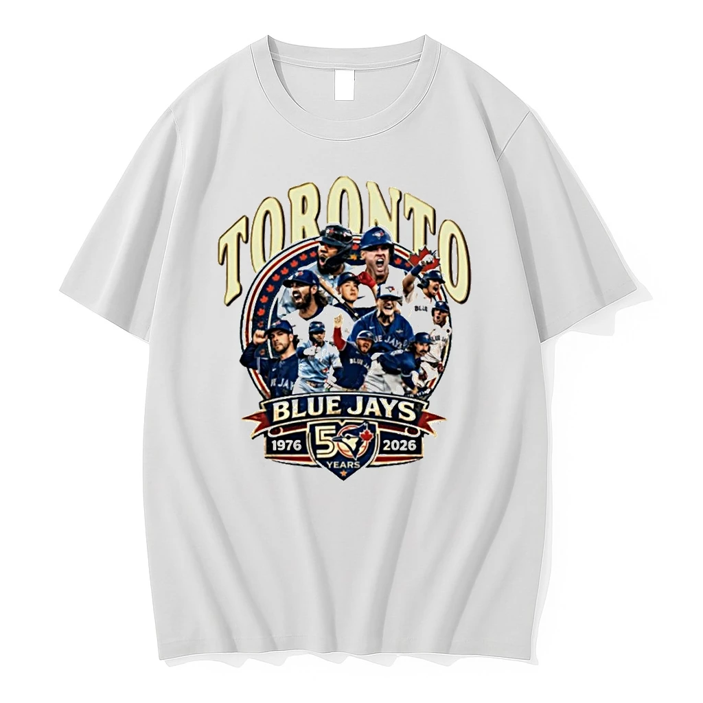 Toronto Blue Jays 50 Years Anniversary Vintage 1975 2026 Shirts