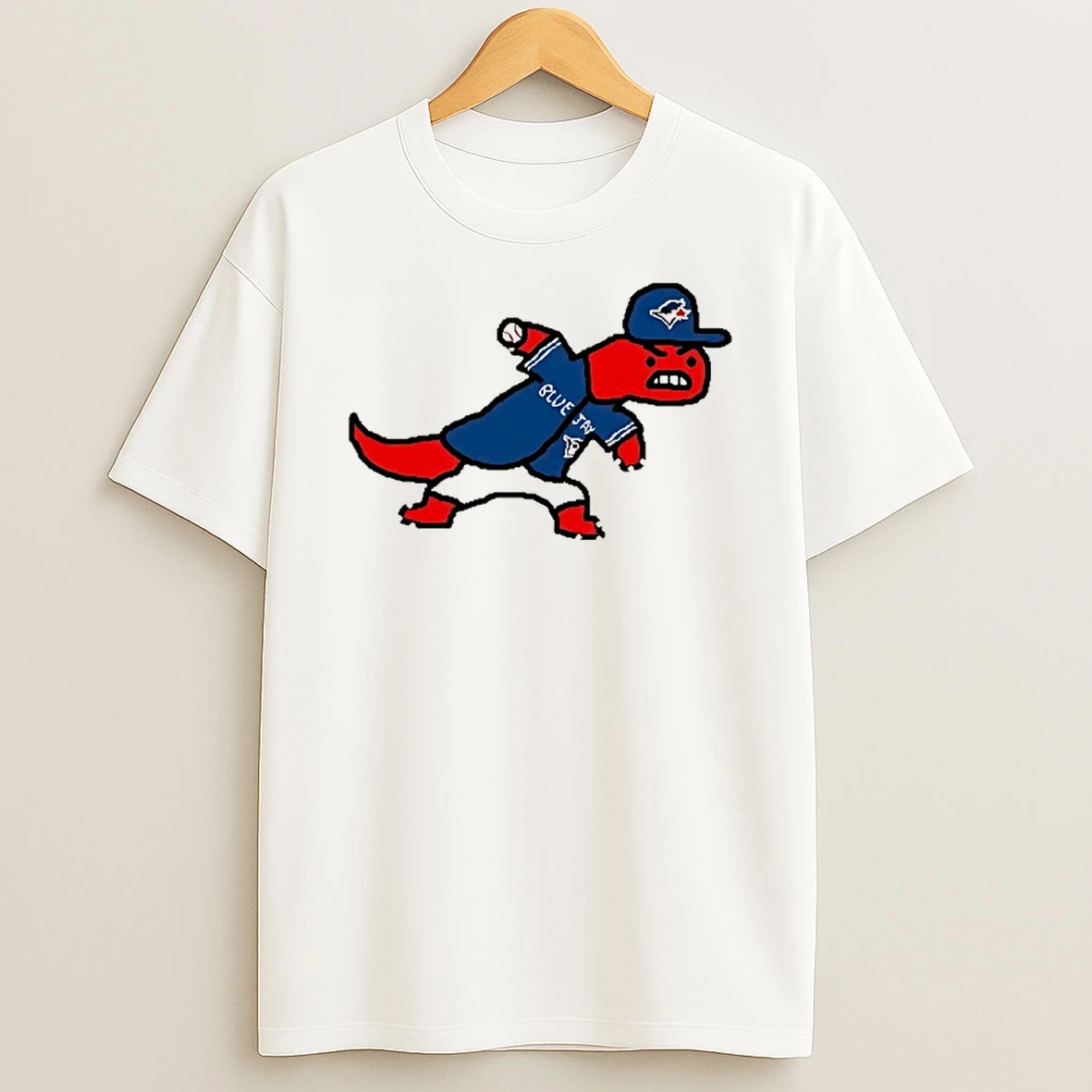 Toronto Raptors Mascot Toronto Stand Up Blue Jays Shirts
