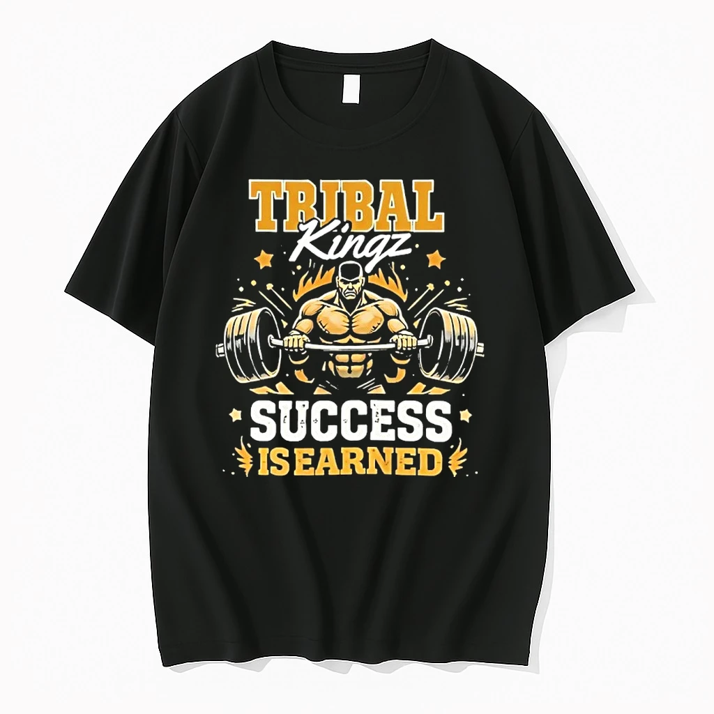Tribal Kingz Success Is Earned Gym Shirts