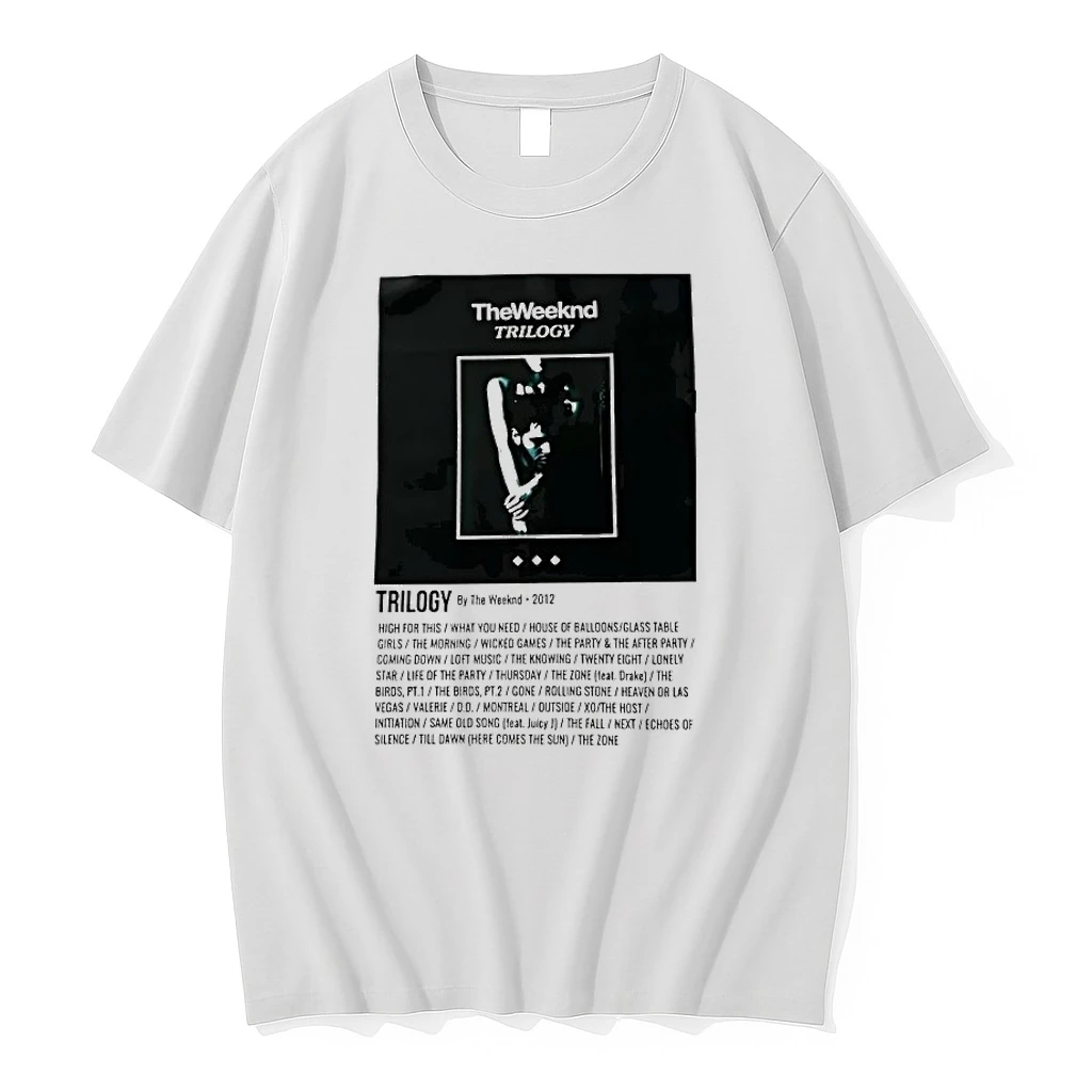 Trilogy By The Weeknd 2012 Full Album Shirts