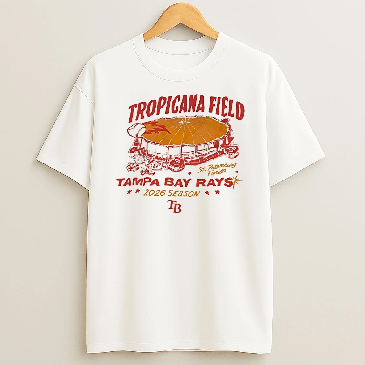 Tropicana Field Tampa Bay Rays 2026 Season Stadium Shirts