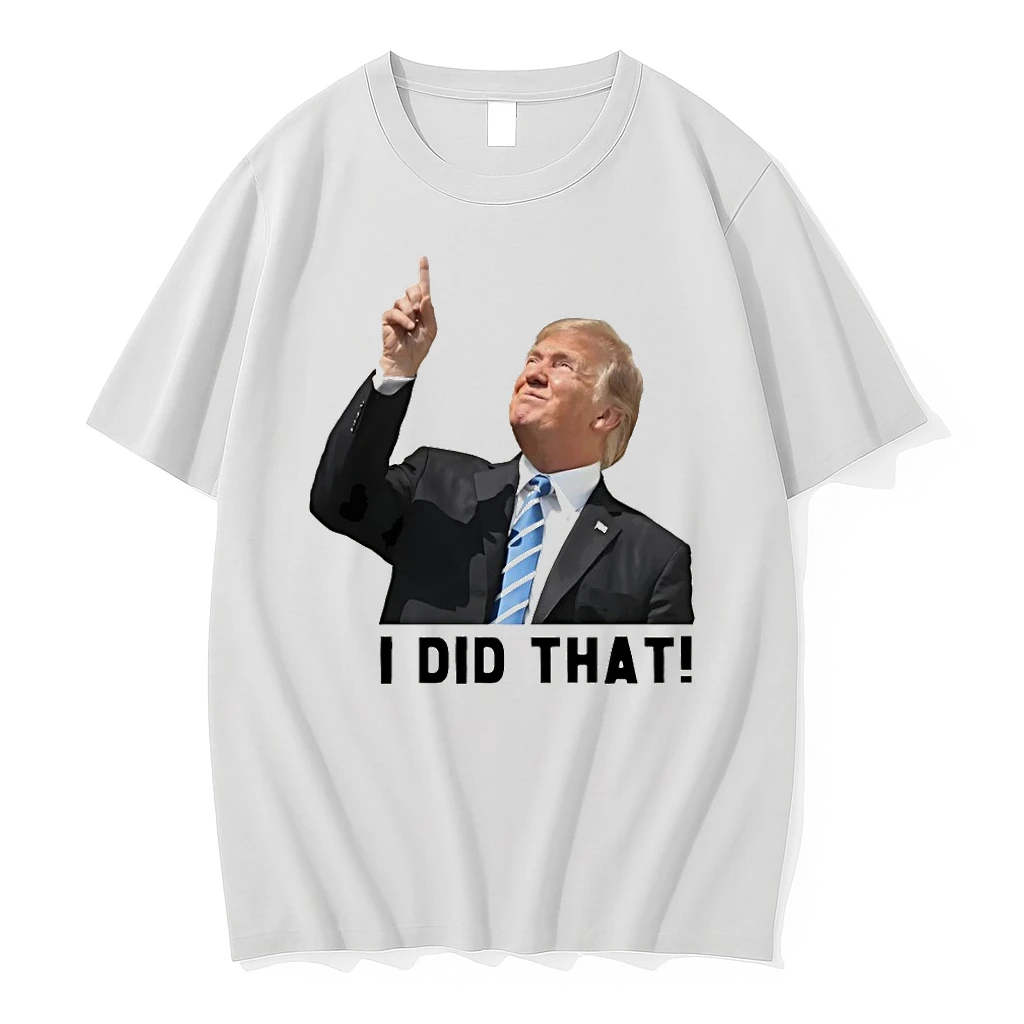 Trump I Did That Gas Pump Political Shirts