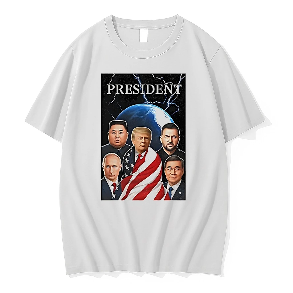 Trump Putin Zelenskyy Kim Jong Un Xi Jinping Global Presidents Shirts