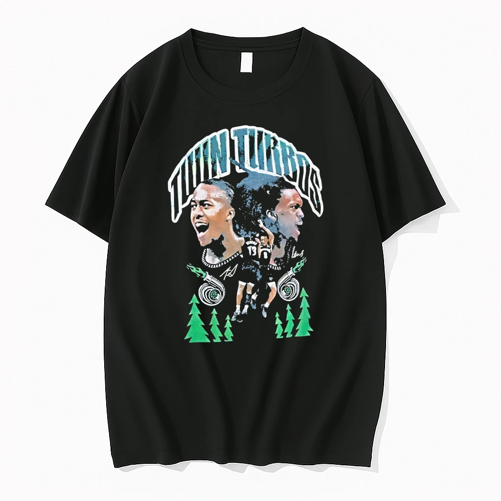 Twin Turbos Ayo Dosunmu Bones Hyland Minnesota Timberwolves Basketball 2026 Shirts