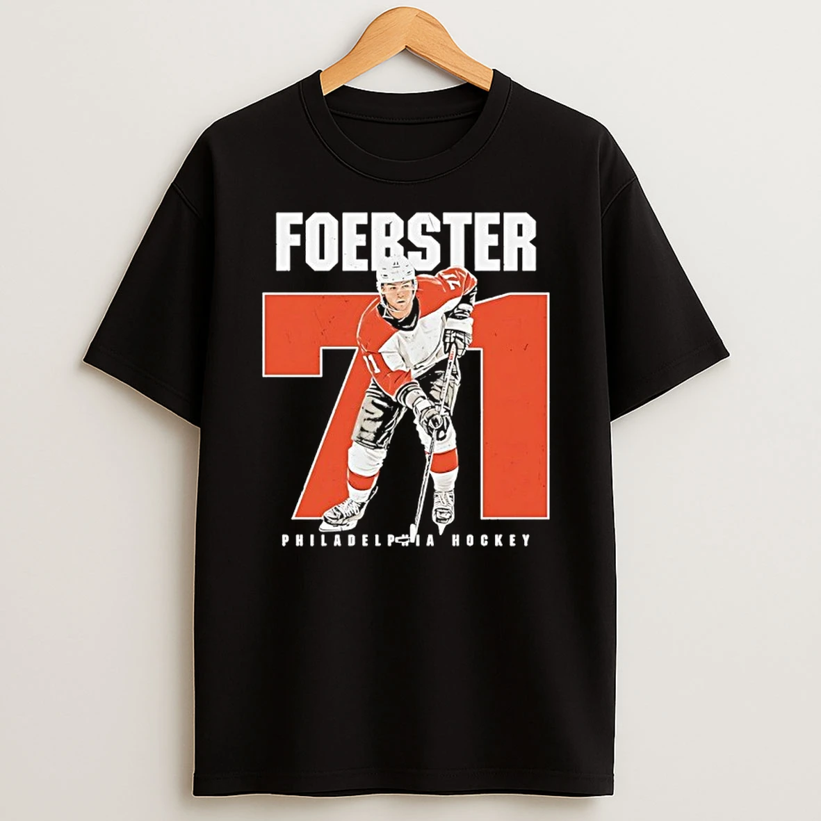 Tyson Foerster 71 Philadelphia Flyers Name And Number Shirts