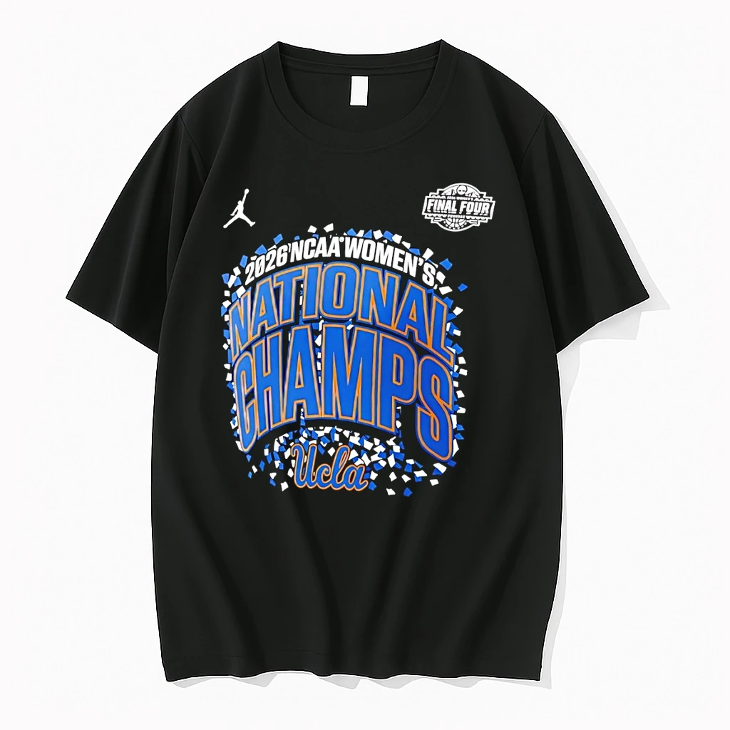Ucla Bruins 2026 Ncaa Womens Basketball National Champions Confetti Shirts