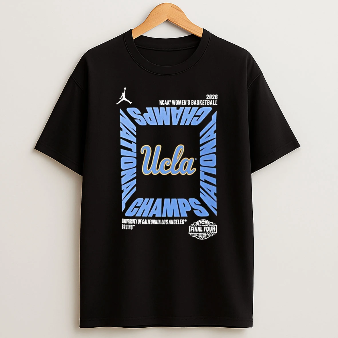 Ucla Bruins 2026 Ncaa Womens Basketball National Champions Square Celebration Shirts