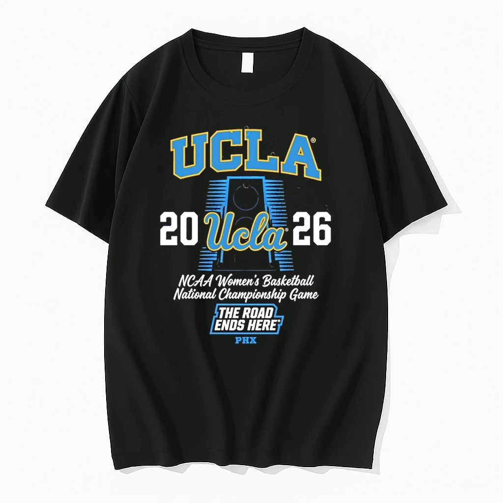 Ucla Bruins 2026 Womens Basketball National Championship The Road Ends Here Trophy Shirts