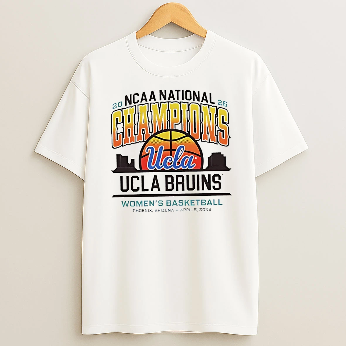 Ucla Bruins Ncaa Womens National Basketball Champions 2026 Shirts