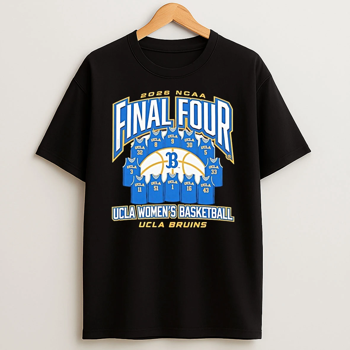 Ucla Bruins Womens Basketball 2026 Ncaa Final Four Jersey Madness Shirts
