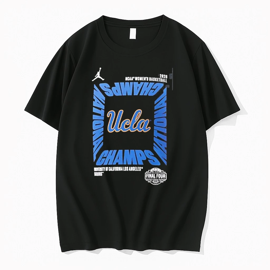 Ucla Bruins Womens Basketball 2026 Ncaa National Champions Jordan Brand Square Celebration Shirts