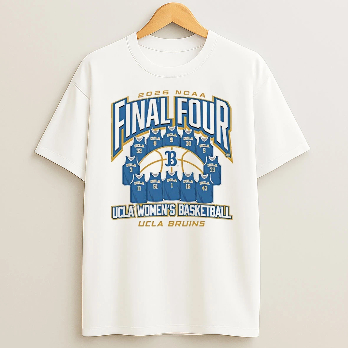 Ucla Bruins Womens Basketball Ncaa Division I Final Four 2026 Shirts