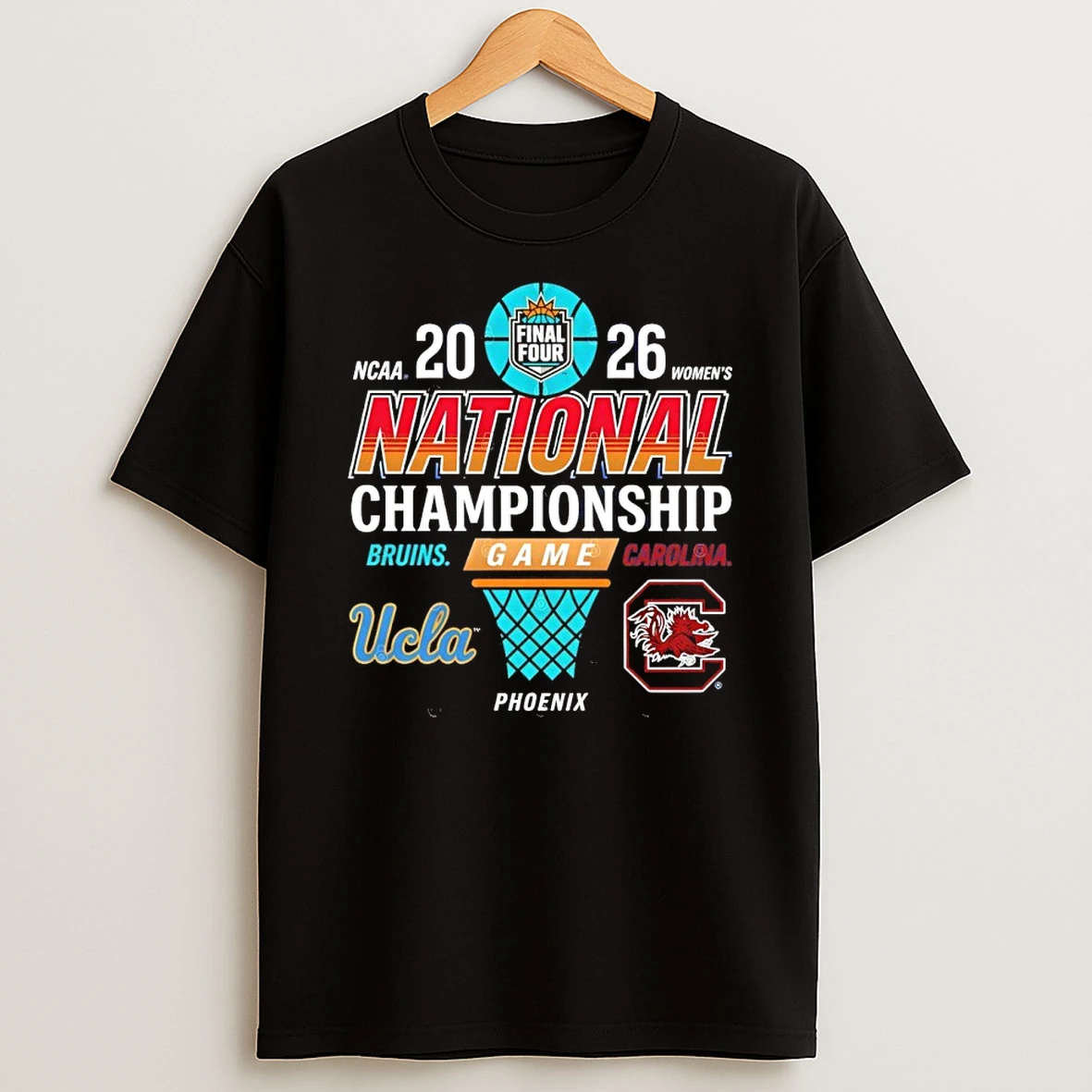 Ucla Vs South Carolina National Championship Game 2026 Womens Basketball Shirts