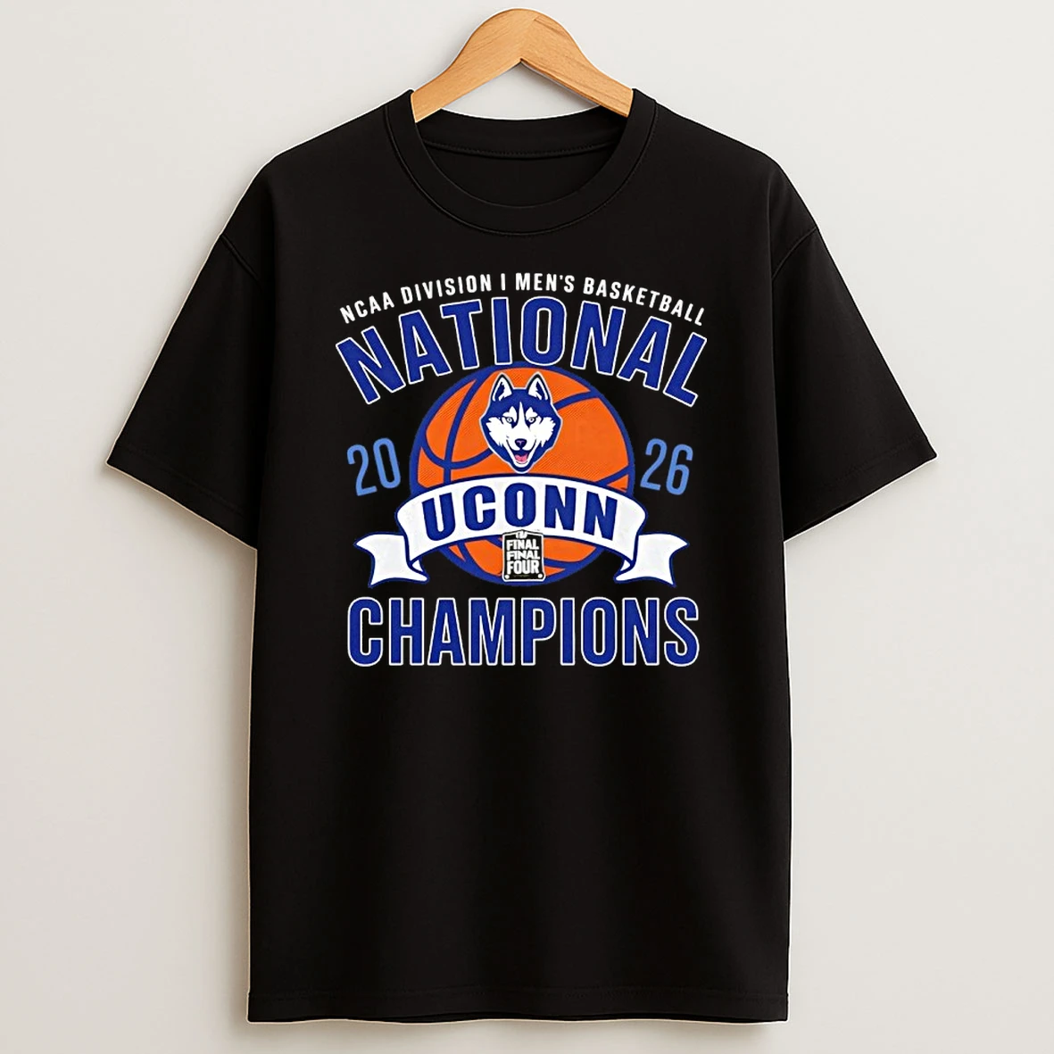 Uconn Huskies 2026 Ncaa Di Mens Basketball National Champions Shirts