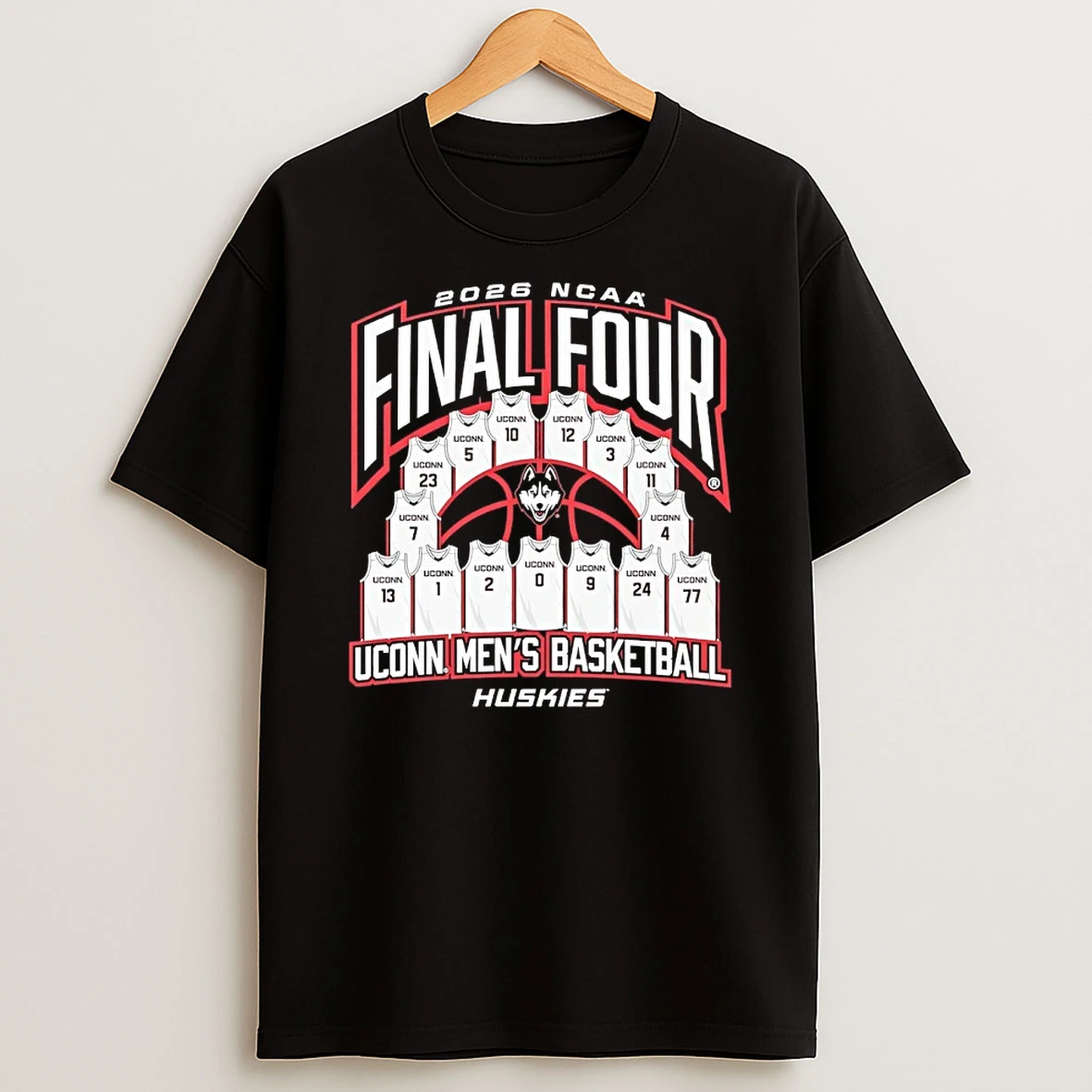 Uconn Huskies Mens Basketball Ncaa Final Four 2026 Shirts
