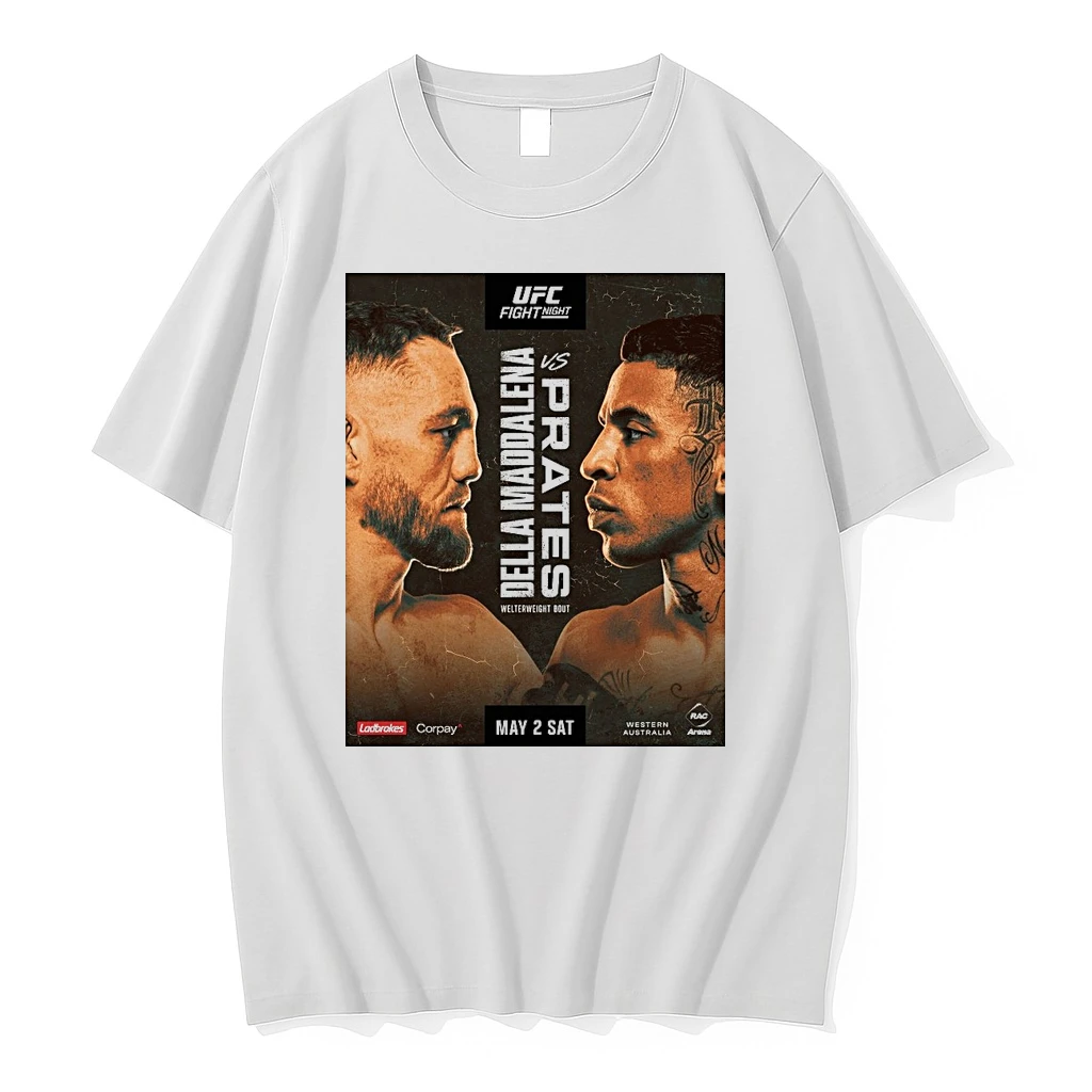 Ufc Fight Night Prates Vs Della Maddalena May 2 2026 Western Australia Shirts