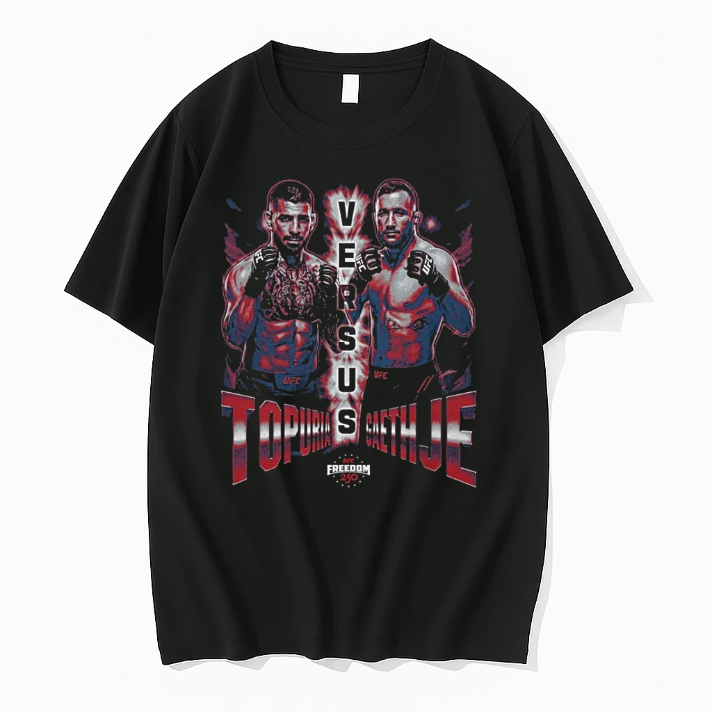 Ufc Freedom 250 Ilia Topuria Vs Shirts