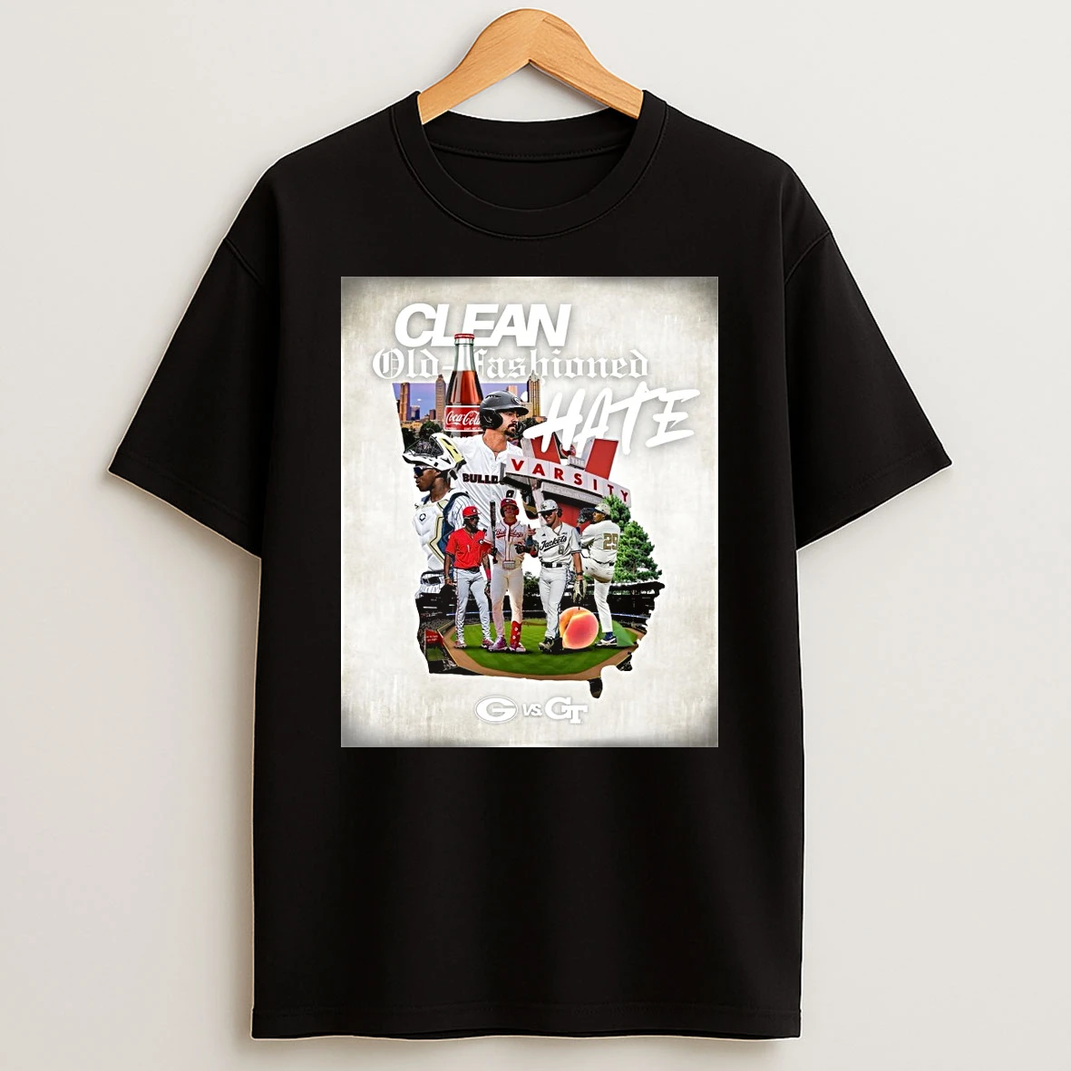 Uga Bulldogs Vs Gt Yellow Jackets Clean Old Fashioned Hate Shirts