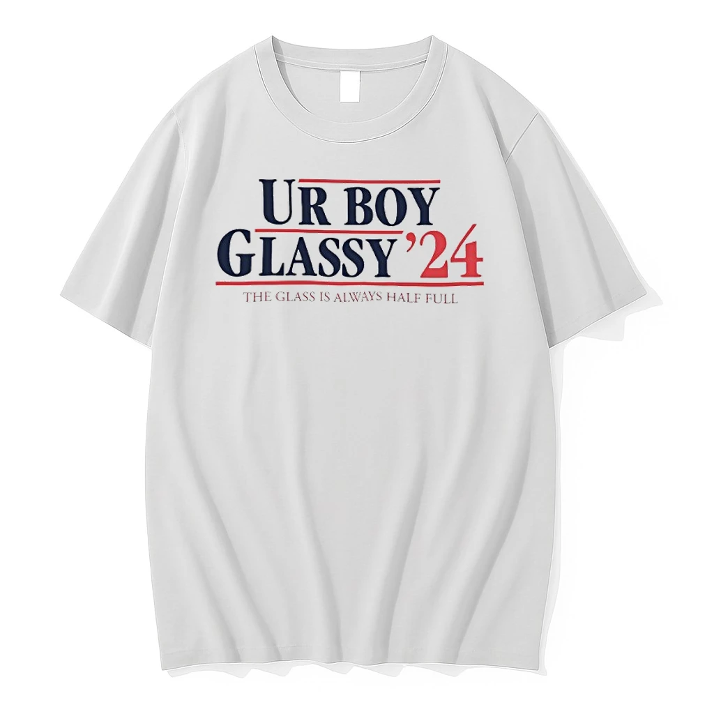 Ur Boy Glassy 24 The Glass Is Always Half Full Shirts