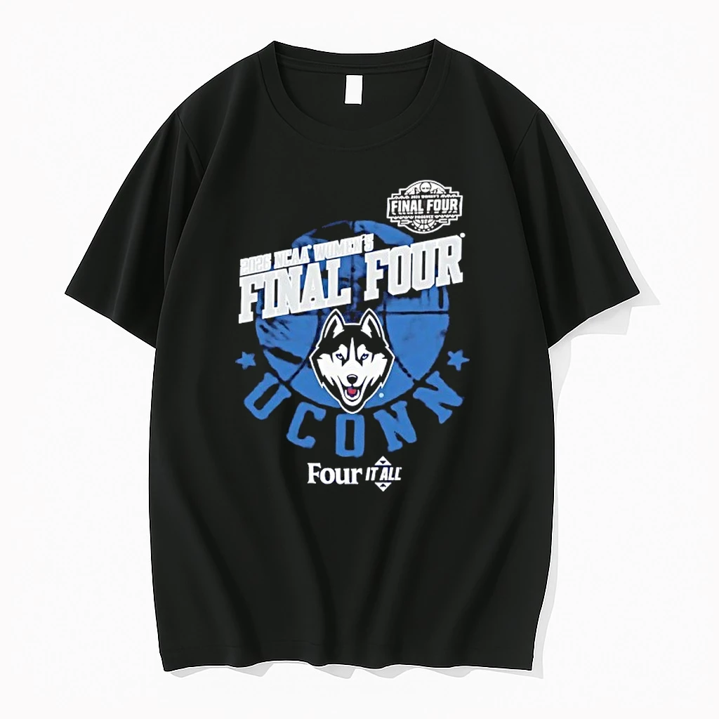 Uconn Huskies Four It All 2026 Womens Basketball Final Four Shirts