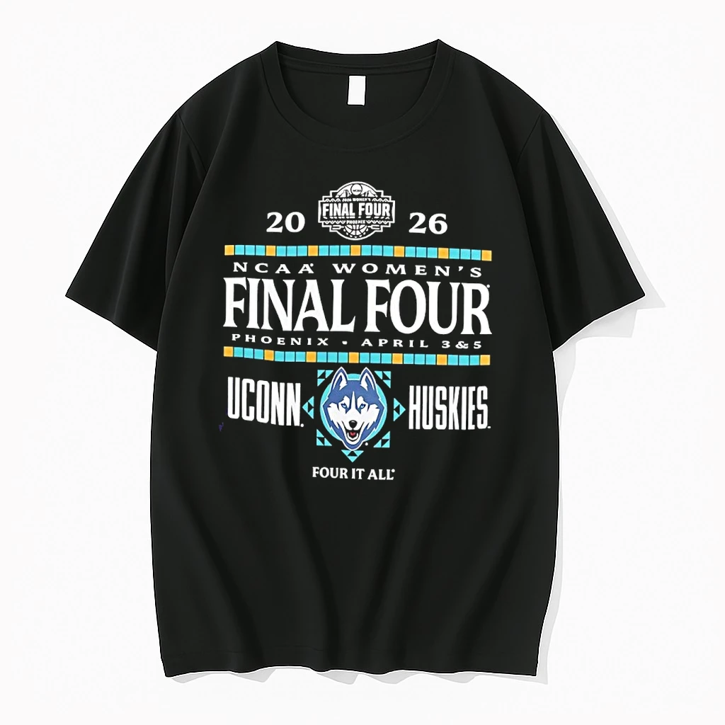 Uconn Huskies Womens Basketball Final Four 2026 Ncaa Four It All Shirts