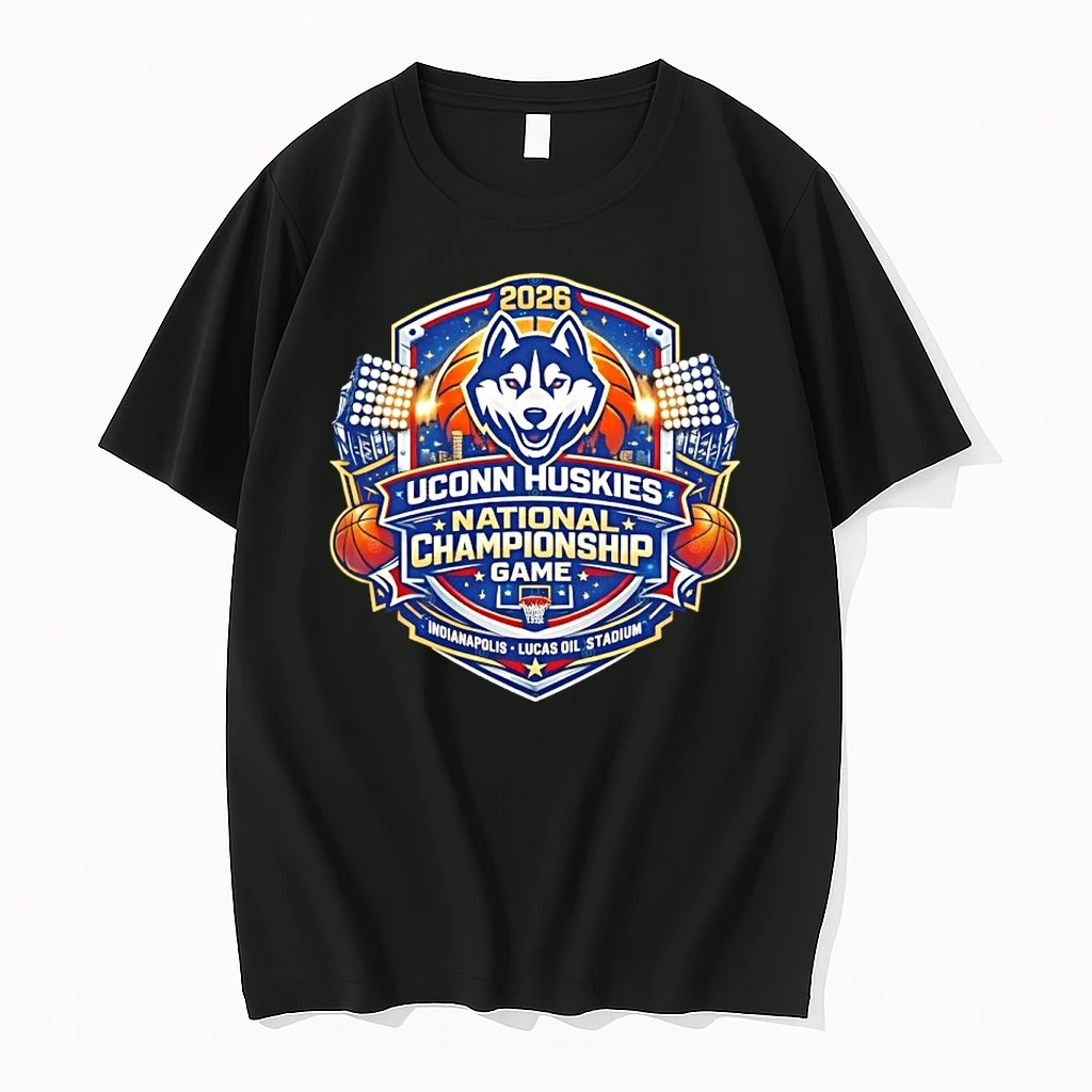 Uconn Mens Basketball National Championship Game Lucas Oil Stadium 2026 Shirtuconn Mens Basketball National Champio