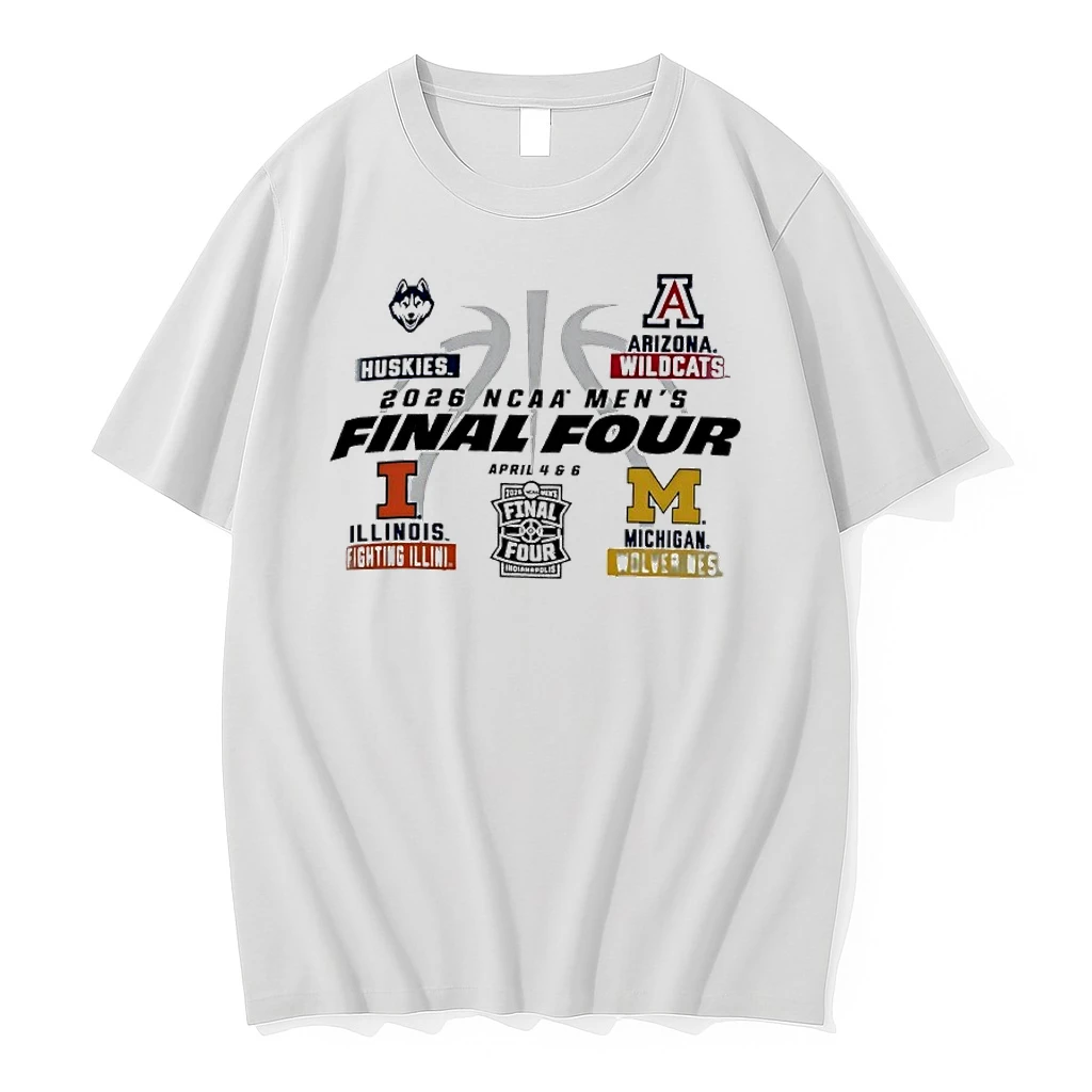 Uconn Vs Illinois And Arizona Vs Michigan 2026 Ncaa Mens Final Four Shirts