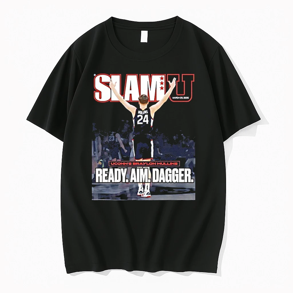 Uconns Braylon Mullins Ready Aim Dagger Slamu Shirts