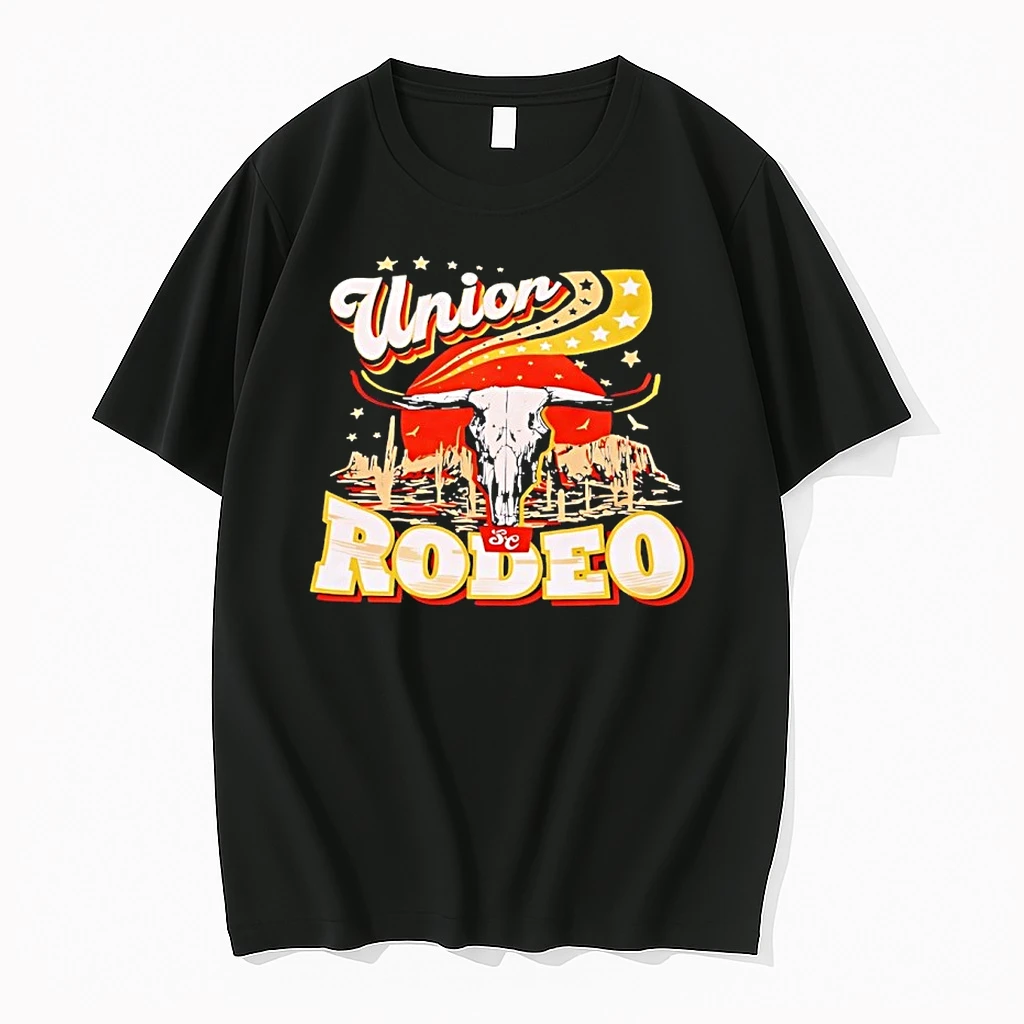 Union County Rodeo Western Bull Skull Shirts