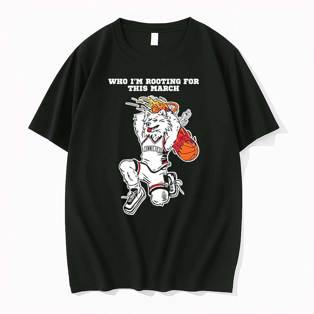 University Of Connecticut Who Im Rooting For This March Mascot Shirts