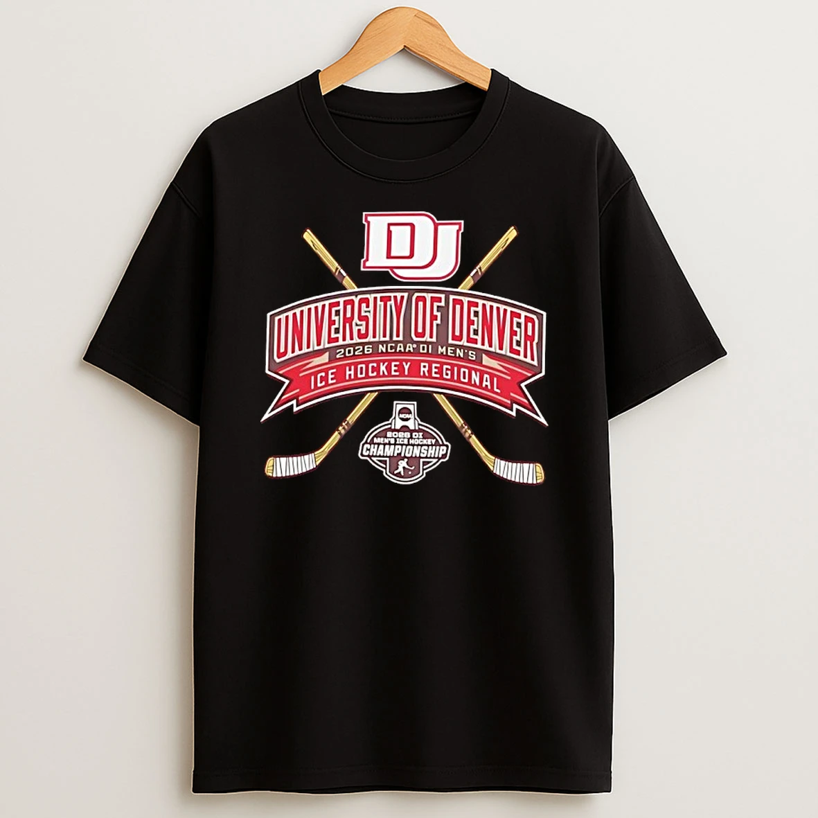 University Of Denver 2026 Ncaa D I Mens Ice Hockey Regional Shirts