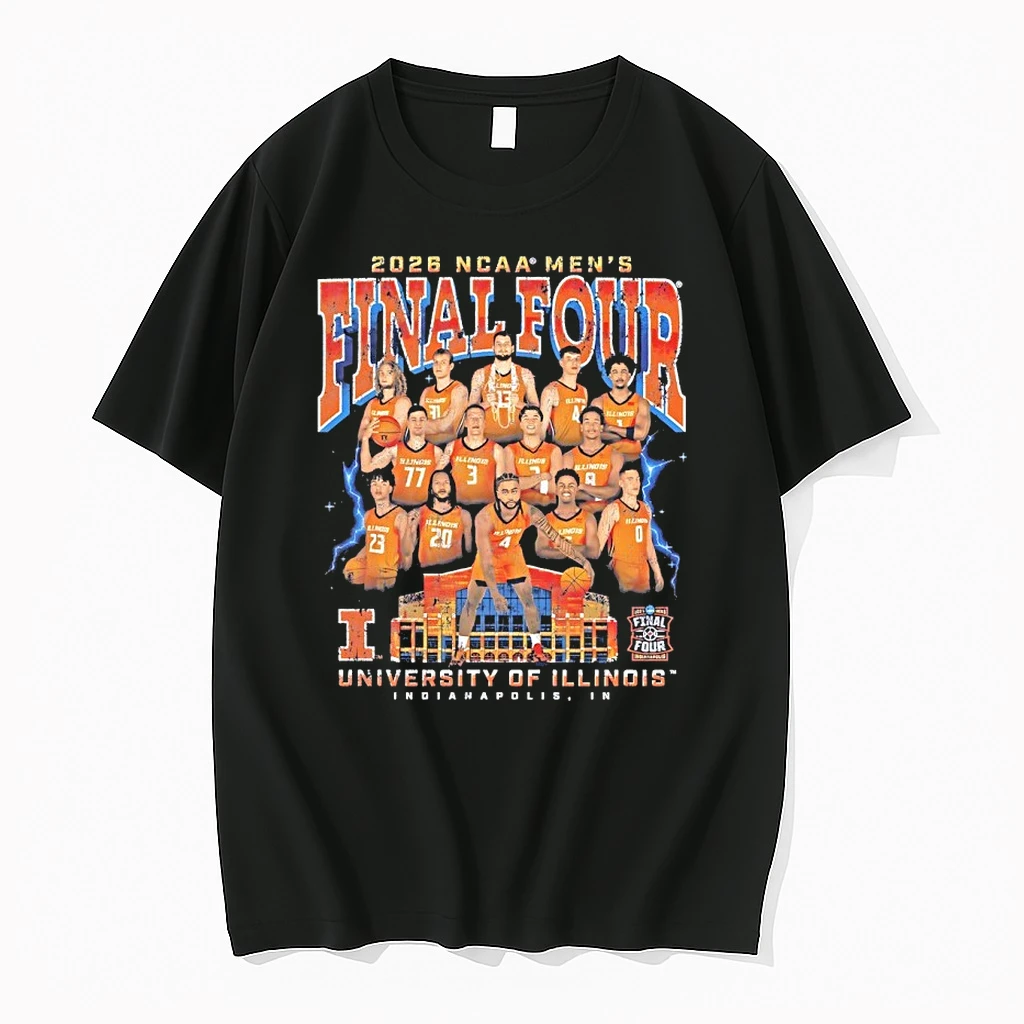 University Of Illinois Mens Basketball 2026 Final Four Shirts