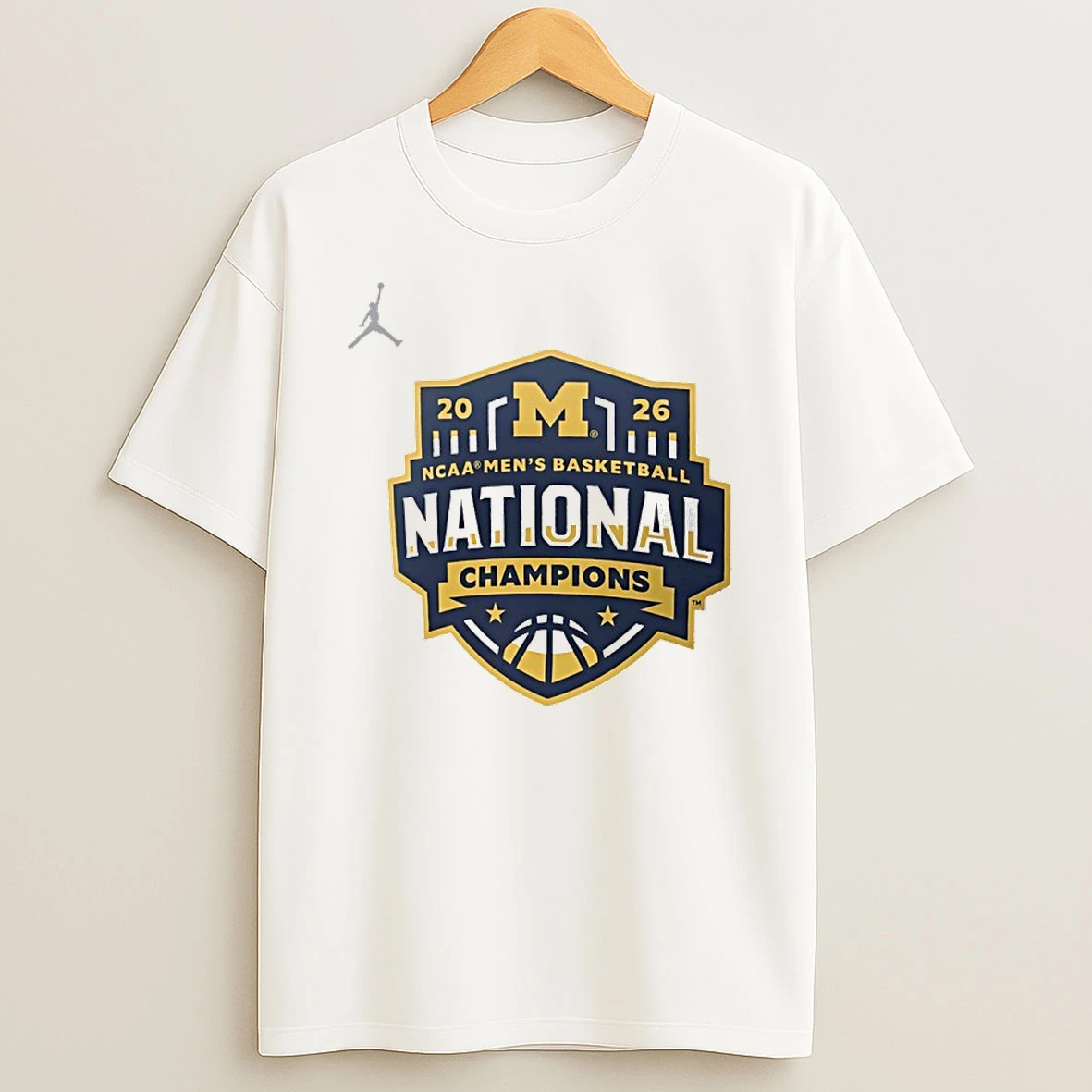 University Of Michigan 2026 Ncaa Mens Basketball National Champions Logo Shirts