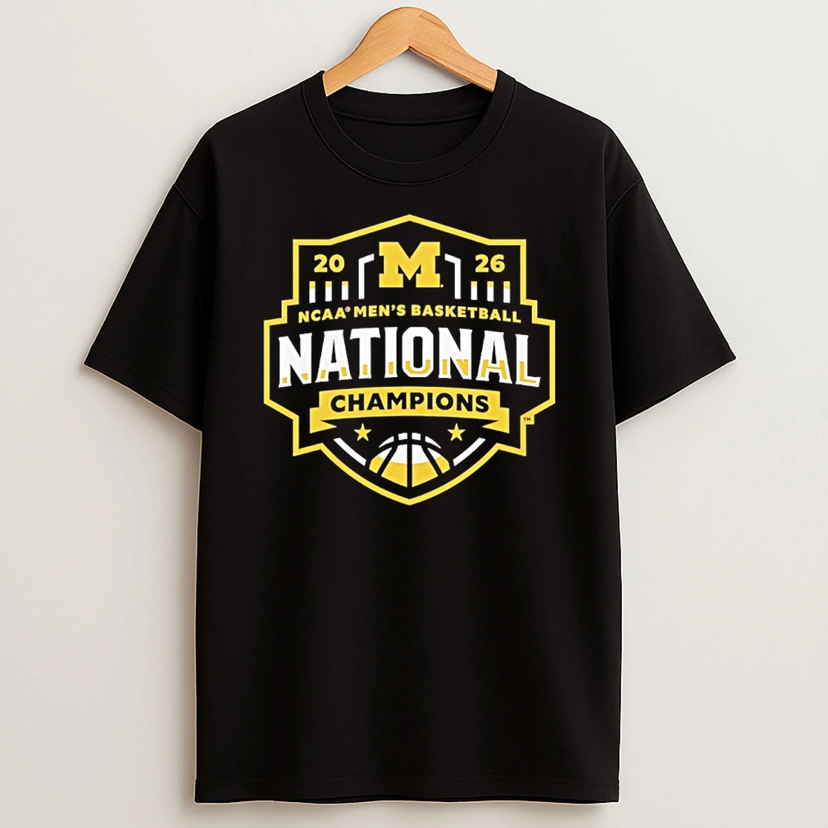 University Of Michigan Are The 2026 Ncaa Mens Basketball National Champions Logo Shirts
