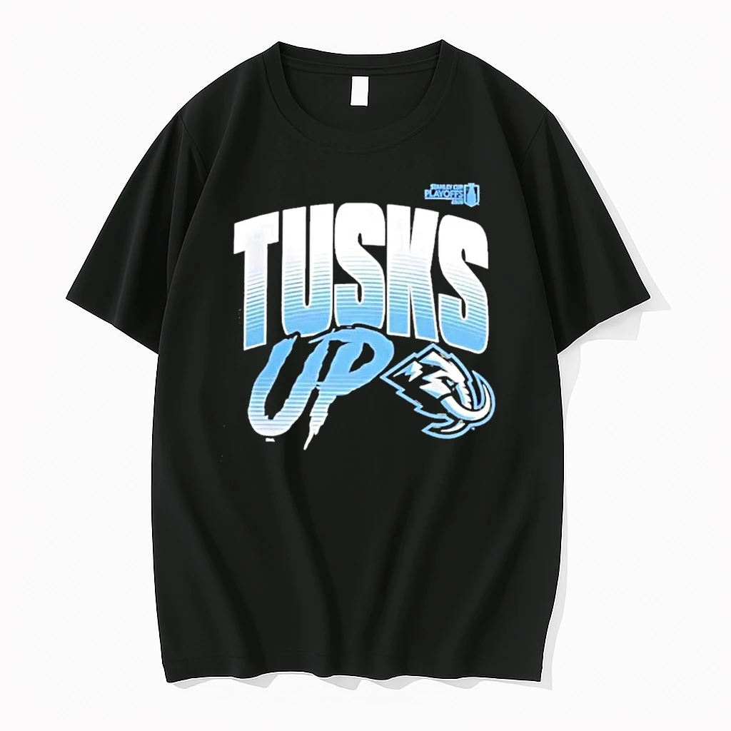 Utah Mammoth Tusks Up 2026 Nhl Playoffs Slogan Shirts