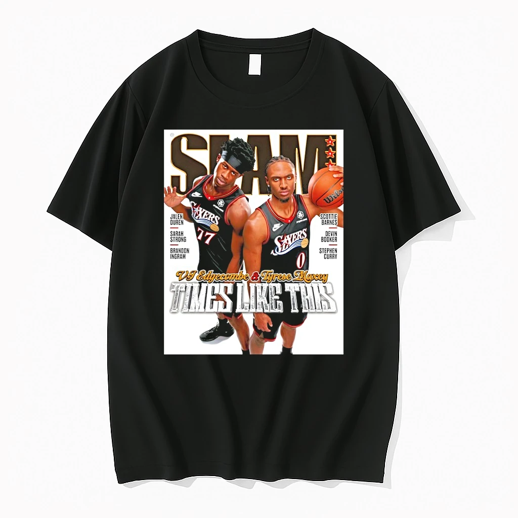 Vj Edgecombe Vs Tyrese Maxey Philadelphia 76ers Times Like This Slam Shirts