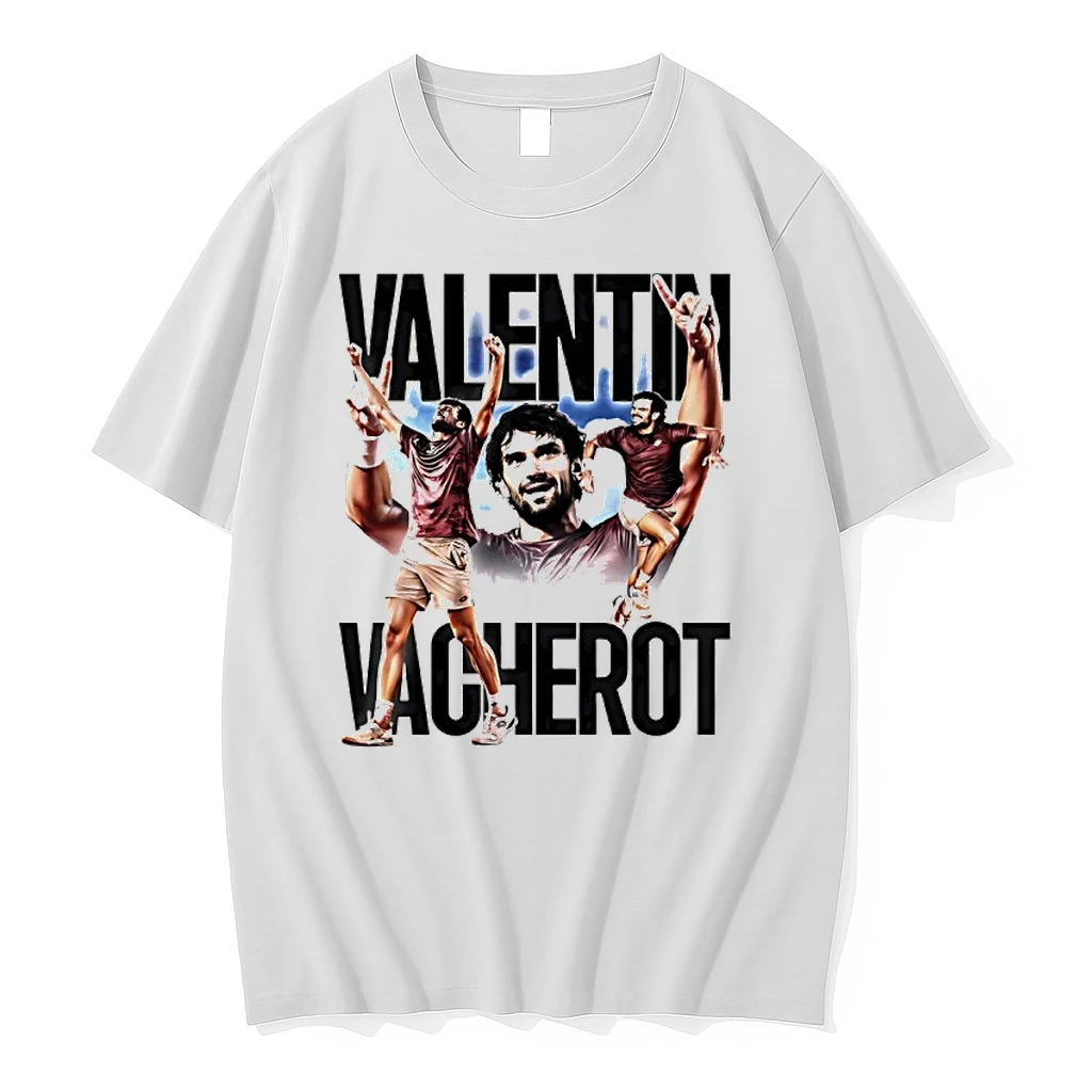 Valentin Vacherot Monaco Tennis Player Collage Graphic Shirts