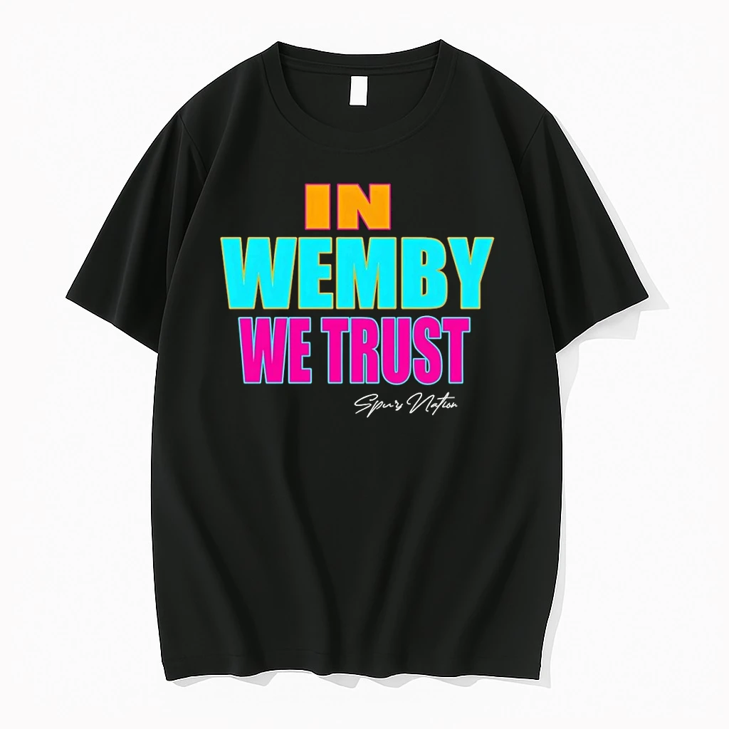 Victor Wembanyama San Antonio Spurs Basketball In Wemby We Trust Shirts
