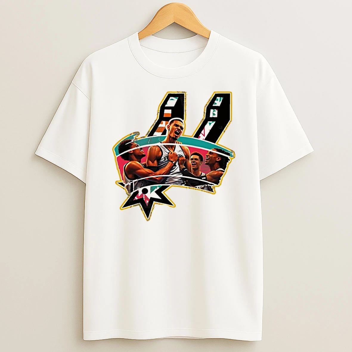 Victor Wembanyama San Antonio Spurs Basketball Nba Playoff Clinch 2026 Shirts