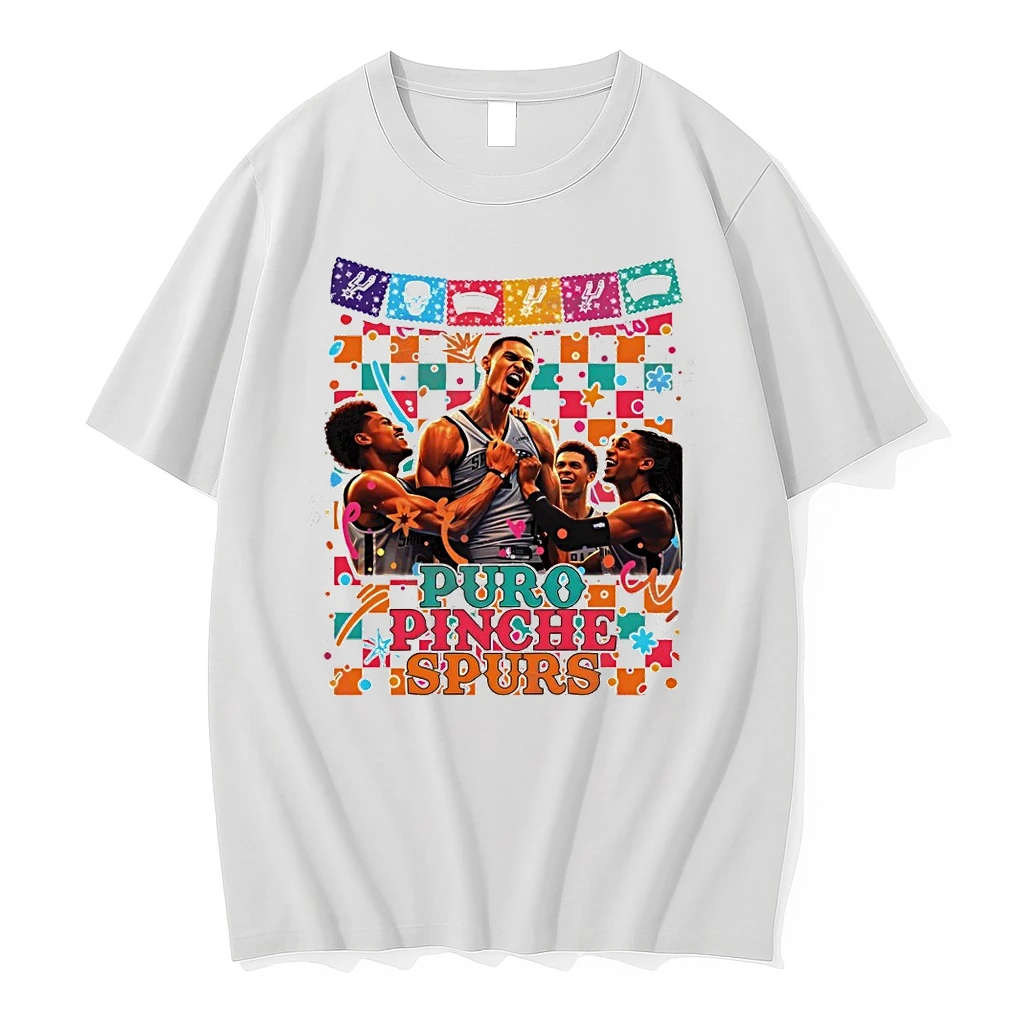 Victor Wembanyama San Antonio Spurs Basketball Puro Pinche Spurs Fiesta Nba Shirts