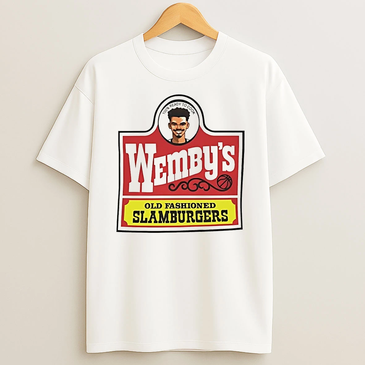 Victor Wembanyama Wembys San Antonio Spurs Basketball Old Fashioned Slamburgers Shirts