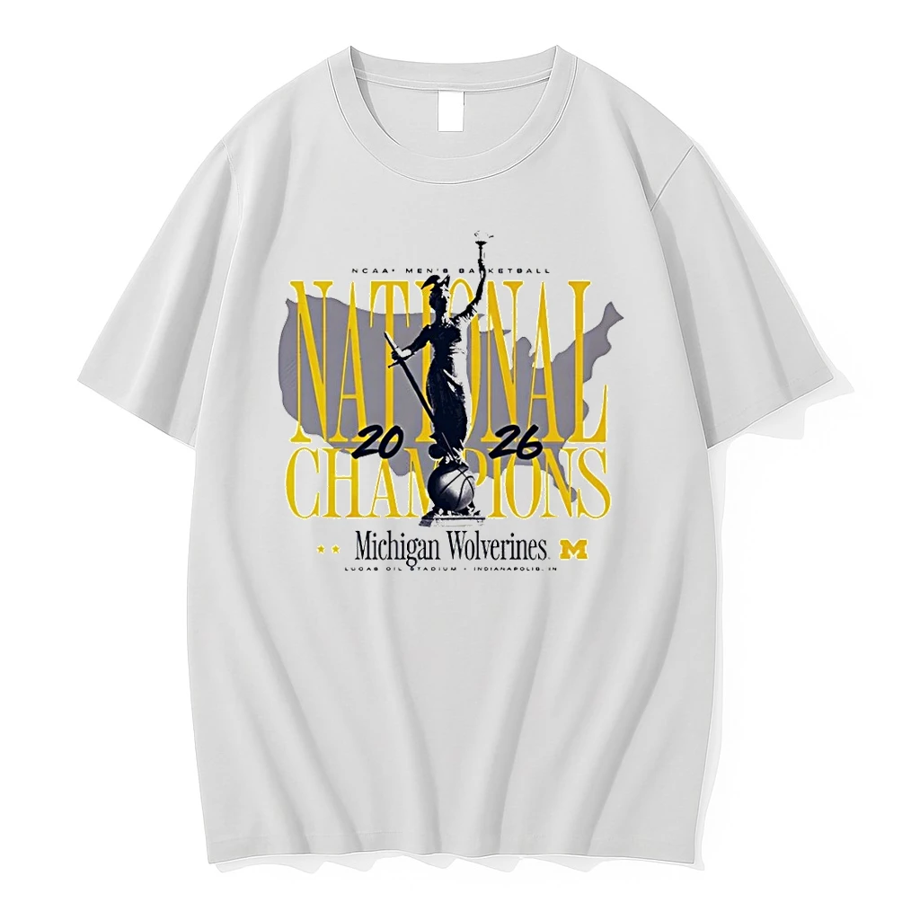 Victory Michigan Wolverines Ncaa Mens Basketball National Champions 2026 Shirts