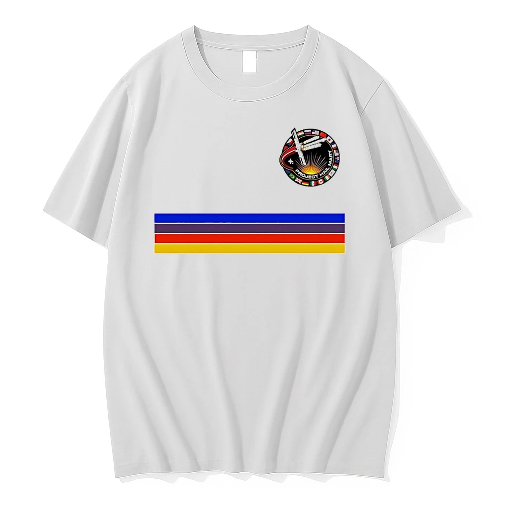 Vintage Ryan Gosling Rainbow Project Hail Mary Graphic Shirts